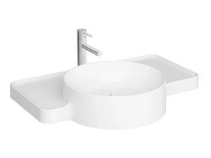 VOYAGE - Wall-mounted single ceramic washbasin _ VitrA Bathrooms